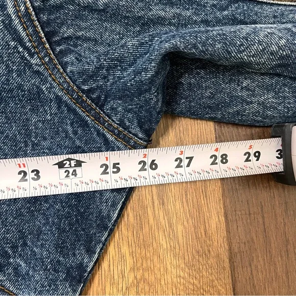 Jordache Acid Wash Denim Jacket - Picture 10 of 11